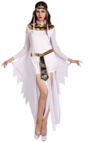 F1683  Greek Goddess costume,it comes with dress,headwear,neckwear,waistband